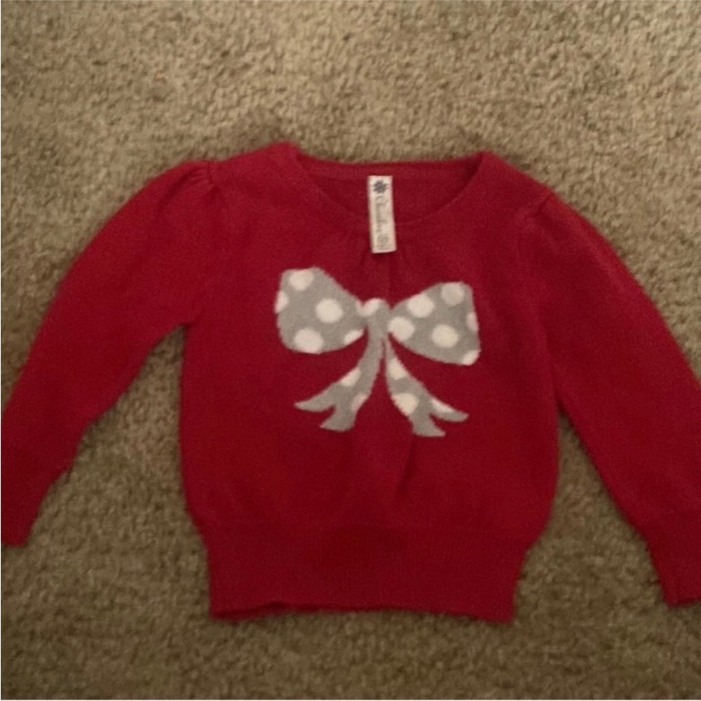 Cherokee 2t Christmas shirt red